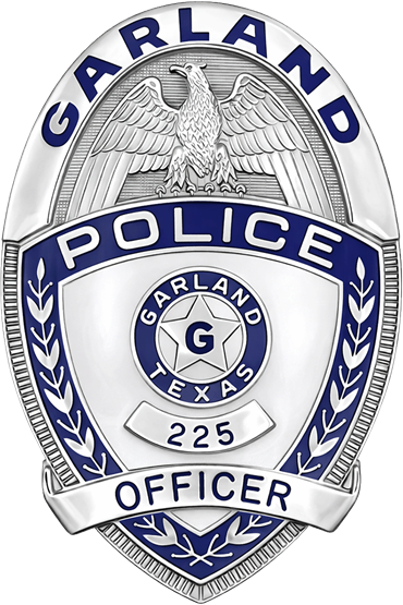 Garland Police Badge