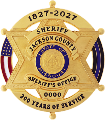 6 Point Star Badge with Outer Ring