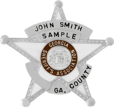 Georgia Sheriff's Association Badge