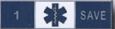 1 STAR OF LIFE SAVE, 4 Section Commendation Bar