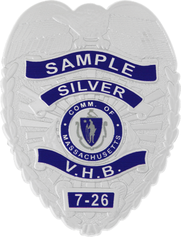 Reverse Enamel FlexBadge Shield
