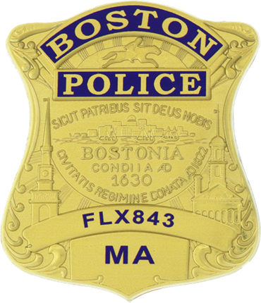 Boston Police Badge