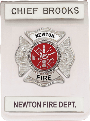 Clearview Pocket Clip with Two Namebars