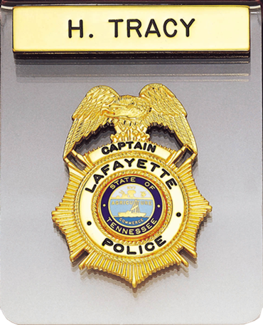 Clearview Plastic Badge Holder with Karat Klad Namebar