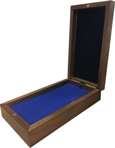 Solid Walnut Hand-Crafted Presentation Box