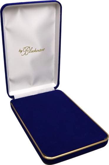 Large Blue Velour Case