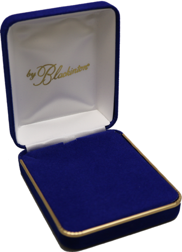 Small Blue Velour Case